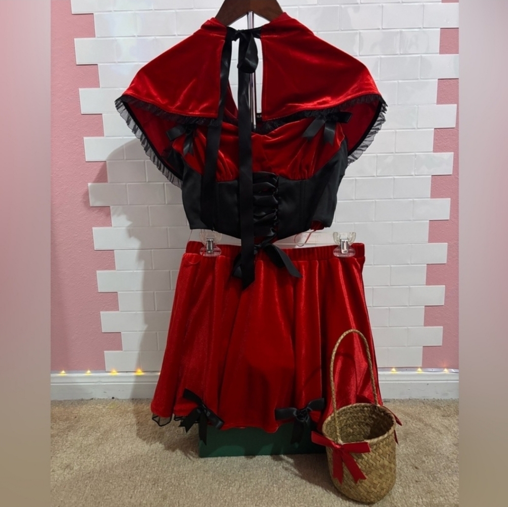 dolls kill little red costume
